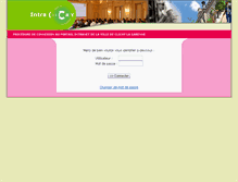 Tablet Screenshot of intraclichy.ville-clichy.fr
